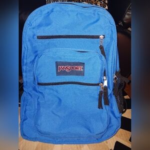 Jansport Big Student Backpack~Blue Neon